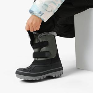 Bottes de neige <span class=keywords><strong>pour</strong></span> enfants YL-25203, vente en gros, haute qualité, mi-mollet, antidérapantes, chaudes, imperméables, <span class=keywords><strong>pour</strong></span> l'hiver - Product Image 6