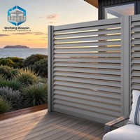 Clôture de sécurité en alliage d'aluminium thermolaqué, hauteur 3 m, pour ferme, ranch, cour, piscine, pelouse, périmètre et chantier de construction