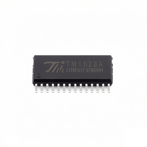 Puce de pilote de tube numérique TM1628A, <span class=keywords><strong>circuit</strong></span> dédié pour le contrôle de pilotage des LED, SOIC-28 - Product Image 1