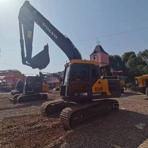 Excavatrice sur chenilles hydraulique Volvo 140 d'origine, 14 tonnes, Volvo EC140 d'occasion pour la construction routière, en vente - Product Image 1