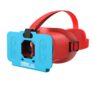 STARTRC GAMES <span class=keywords><strong>VR</strong></span> Portátil 3D de Plástico <span class=keywords><strong>con</strong></span> Material ABS y Correa Ajustable para 2 Accesorios de Juego - Product Image 3