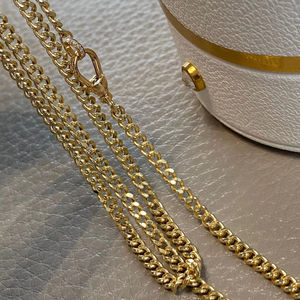 <span class=keywords><strong>Precio</strong></span> <span class=keywords><strong>de</strong></span> fábrica Proceso <span class=keywords><strong>de</strong></span> forja <span class=keywords><strong>italiana</strong></span> <span class=keywords><strong>de</strong></span> alta calidad 18K Real Gold AU750 mujer Cuba <span class=keywords><strong>cadena</strong></span> - Product Image 5