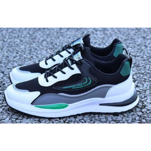 Nouvelles chaussures de sport pour hommes automne, respirantes en maille, grande taille transfrontalière, surface en maille tricotée, confortables - Product Image 4