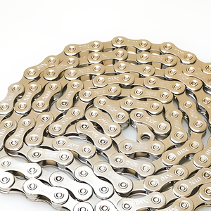 Chaîne De vélo <span class=keywords><strong>vtt</strong></span> à 10 vitesses, 116 maillons, système d'indexation De vélo De route à 30 vitesses X10 chaînes De vélo en acier argenté - Product Image 3