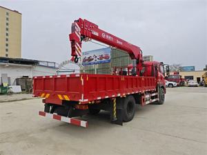 8 טון סופר-מעל משאית רכוב מכונות בניית מנוף נייד משאית רכוב - Product Image 4