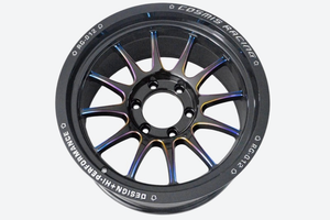 Jantes en alliage multi-rayons Cosmis Racing Style noir dégradé bleu brûlé 15 16 17 18 19 20 pouces 6x139.7 Jantes Tuner/Tout-terrain - Product Image 2