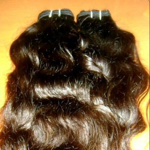 Factory Supply Indian Virgin Remy Human Hair Weaving Extensions No Shedding & <b>Tangling</b> 100g Machine Double Weft - Product Image 1
