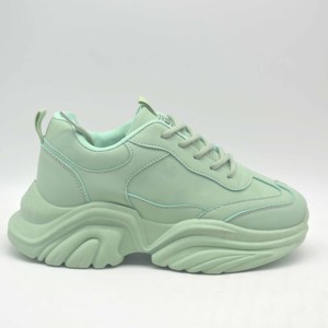 Zapatillas personalizadas para <span class=keywords><strong>mujer</strong></span>, zapatillas planas superiores de PU, suela gruesa para <span class=keywords><strong>mujer</strong></span>, zapatos blancos para caminar por la calle, zapatos para <span class=keywords><strong>mujer</strong></span> - Product Image 1