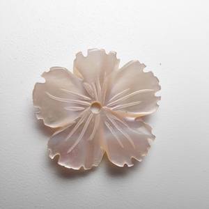 แฟนซีแฟชั่นสีชมพูซับ F235 14-45มิลลิเมตรรูปดอกไม้ธรรมชาติแกะสลักกึ่งสำเร็จรูปพลอยหลวมสำหรับการออกแบบ - Product Image 1