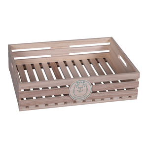 Bán Chạy Nhất Mộc Mạc Tự Nhiên Trang Trí Trái Cây Vận Chuyển Bia Rau Nhỏ Chó Crate Hộp Gỗ Giá Rẻ Thùng Gỗ Bán Buôn - Product Image 6