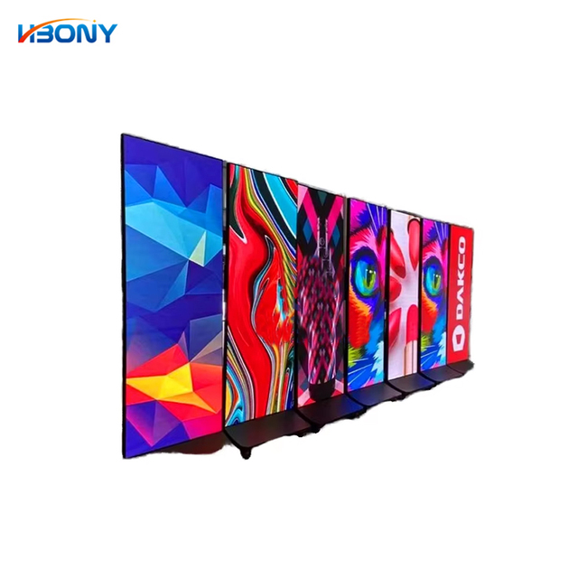 Ultra-Clear P2.5 Indoor LED Poster Screen Digital Display for Retail Welcome Animation and Exhibitions