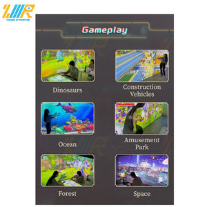 <span class=keywords><strong>Projecteur</strong></span> mural interactif <span class=keywords><strong>pour</strong></span> terrain de jeu intérieur avec écran tactile et modes de balayage - Product Image 6