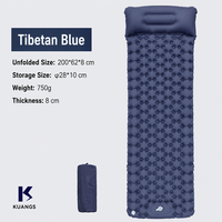 Matelas Gonflable Simple Élargi Léger à Gonflage Rapide pour Camping, Pique-nique et Repos au Bureau (Vente en Gros)