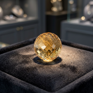 Natural Yellow Citrine Gemstones Round Balls Shape Smooth Loose Gems Third Party Certified Gopika Fine Wholesale Gemstones - Product Image 4