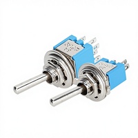 Interrupteur à bascule DPDT 5MM SMTS-101/SMTS-102/SMTS-202 2 broches 3 broches 6 broches 2 positions 125V 3A Nylon XIANG QIAN