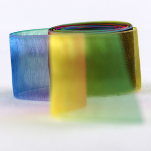 Bán Buôn Tùy Chỉnh Đầy Màu Sắc 4Cm Fashional <span class=keywords><strong>Sheer</strong></span> Organza <span class=keywords><strong>Ribbon</strong></span> Cho Quà Tặng <span class=keywords><strong>Ribbon</strong></span> - Product Image 6