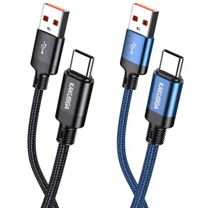 Gran promoción Venta al por mayor precio de fábrica OEM ODM KAKUSIGA Cable de carga para teléfono móvil