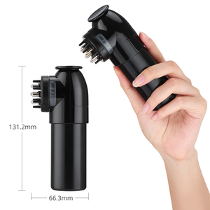 <b>Brush</b> <b>Massager</b> Comb Stainless Steel Waterproof Scratcher Oil Head Serum Applicator Regrowth Treatment Manual Portable - Product Image 1