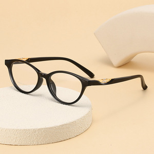 Oval Full Rim <b>Eyeglasses</b> <b>Frames</b> Lightweight Women's Fashion 6036 - Product Image 1