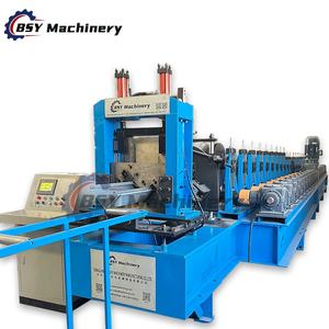 Customized Automatic Corner Column Purlin Roll formando linha de produção máquina com engrenagem rolamento Motor Core Components - Product Image 1