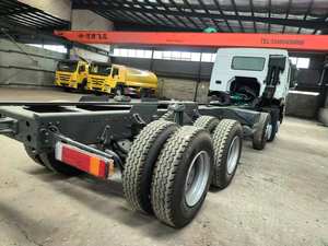 Восстановленный Подержанный sinotuck HOWO 8*4 привод 12-колесный самосвал шасси - Product Image 2