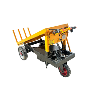 निर्माण मशीनरी के लिए थोक 1000 किलोग्राम बैटरी संचालित इलेक्ट्रिक डंपिंग कार्ट भारी भार परिवहन ट्रॉली - Product Image 3