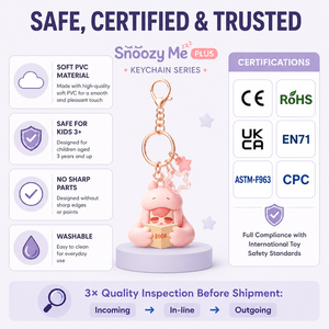 Llavero con Figura <span class=keywords><strong>3D</strong></span> de PVC de Anime Muzzi para Niñas - Product Image 5