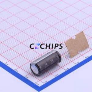 Condensador Electrolítico de Aluminio de Orificio Pasante NXA25V680M10*20 5.0TP, Orificio Pasante, D10xL20mm 680uF 20% 25V 1.4A-100kHz - Product Image 2