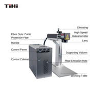 Machine de marquage laser à fibre Galvo 3D à mise au point automatique Jpt M7 Mopa couleur 60w pour la gravure profonde sur métal