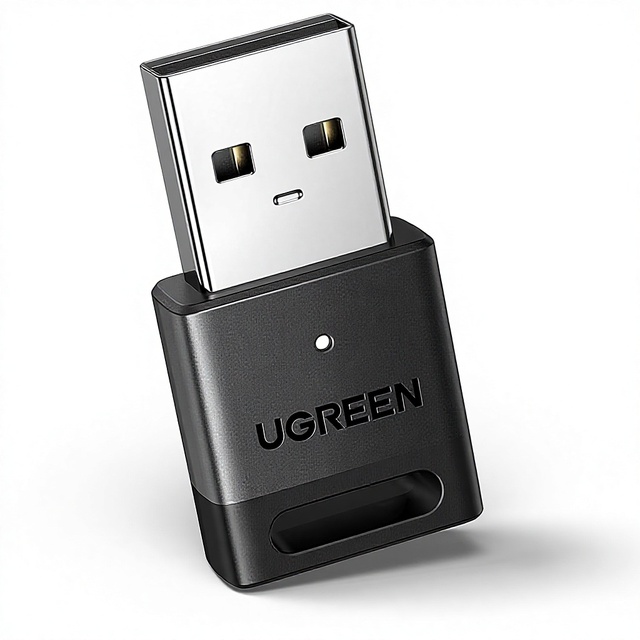 UGREEN USB Dongle Adapter BT 6.0 PC Receiver & Transmitter Music Audio Receiver for Windows 11/10/8.1