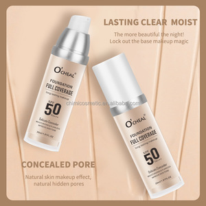 Cross-Border Supply O'CHEAL Hot-Selling Thermo-Changing Creme Foundation-Cobre Faw Waterproof <span class=keywords><strong>Oil</strong></span> Controle Brightening - Product Image 4