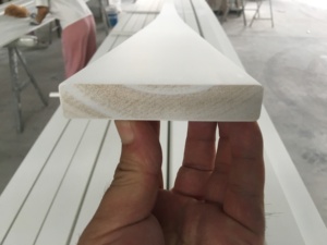 Gỗ sơn lót s4s nội thất đúc và cửa sổ TRIM phẳng Bảng Gỗ <span class=keywords><strong>MDF</strong></span>/thông - Product Image 5