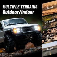 Totalmente proporcional escalada Control remoto tracción en las cuatro ruedas RC coche juguete simulado multiterreno todoterreno vehículo amortiguador