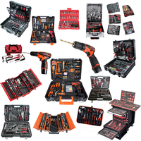Kit combiné d'outils électriques de haute qualité RT Tools, ensemble d'outils sans fil, ensemble d'outils pour armoires, ensembles de clés