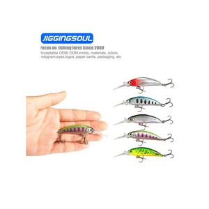 JIGGINGSOUL-PL1096-5g7g10g15g d'eau douce eau de mer vairon leurre de pêche leurre dur vairon leurre - Product Image 1
