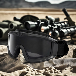 Taktische Brille EN166 Ansi Z87 Sicherheits-Sportsonnenbrille Polarisiert <span class=keywords><strong>Lesn</strong></span> Herren Jagd- und Wanderbrille Ballistische Schutzbrille mit Eigenem Logo - Product Image 6