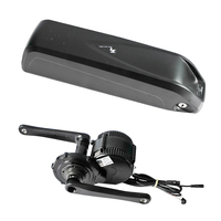 Kit de conversion de vélo électrique Bafang 8fun 48v 750w BBS02 avec contrôleur intégré BBS02B, moteur à entraînement central, batterie au lithium 48v pour vélo électrique