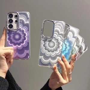 Étui en TPU PC Mandala Floral pour <span class=keywords><strong>Samsung</strong></span> Galaxy A24 A23 A22 A71 A51 A50 A21S A17 A16 A15 A14 A13 <span class=keywords><strong>A12</strong></span> A07 A06 A05S – <span class=keywords><strong>Coque</strong></span> Dégradée - Product Image 5