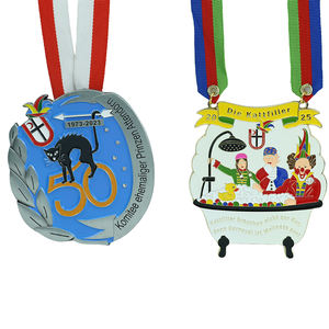 Pin de oración personalizable de aleación de zinc 3D, esmaltado duro, pulido, de bronce/latón, fundido a troquel, religioso, deportivo, recuerdo - Product Image 2