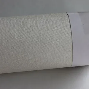 Ventes directes d'usine Rouleaux de toile à jet d'encre numérique blanc en polyester de qualité parfaite à bas prix