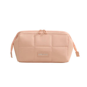 Bolsa de Cosméticos Beenlove de Gran Capacidad, Estuche de Maquillaje de Viaje Ligero, Rosa, Beige, Azul Claro, Organizador de Artículos de Aseo Portátil - Product Image 5