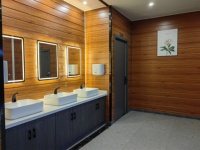 Toilettes mobiles de luxe personnalisées, portables et amovibles, pour douche, lavabo et WC