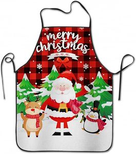 Delantales Personalizados de Navidad Duraderos para Artistas, Salones de Extensión de Pestañas, Esteticistas, Peluquerías, Ropa de <span class=keywords><strong>Trabajo</strong></span> para Profesionales de Belleza - Product Image 2