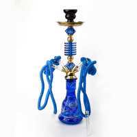 Ensemble de narguilé en verre de qualité supérieure Erliao, plusieurs tuyaux, narguilé coloré pour la maison, le bar, les fêtes, les rassemblements sociaux, kit de fumage décoratif