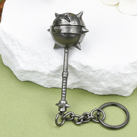 Porte-clés en métal émaillé personnalisé, mignon, motif léopard, porte-clés avec logo personnalisé, porte-clés noir