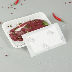 Hot Sale Meat Vegetable Packaging Soaker Pad 150*80mm Disposable Food Grade Fresh Water Absorbent Pad - Product Image 4