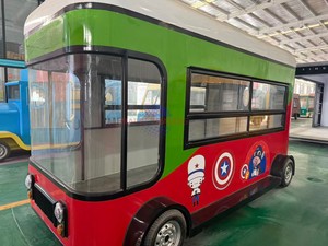 Camión de Comida Eléctrico, Carrito de Café Móvil, Venta de Comida Rápida, Carro para Centros Comerciales, Parques y Zonas de Recreo - Product Image 5