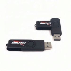 Promotional Eco-Friendly Swivel USB Flash Drive with Custom Logo Metal & Rubber Material Expand <b>Memory</b> Function - Product Image 6