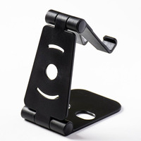 Support de téléphone de bureau pliable universel réglable Support de tablette PC avec miroir pour bureau
