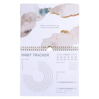 Carnet de suivi d'habitudes personnalisé, tableau d'objectifs, calendrier mural motivant, impression